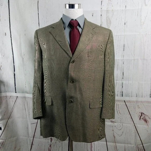 Pinstripes Jack Victor Collection Blazer Sports Co - Picture 2 of 8